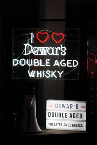 dewars whisky